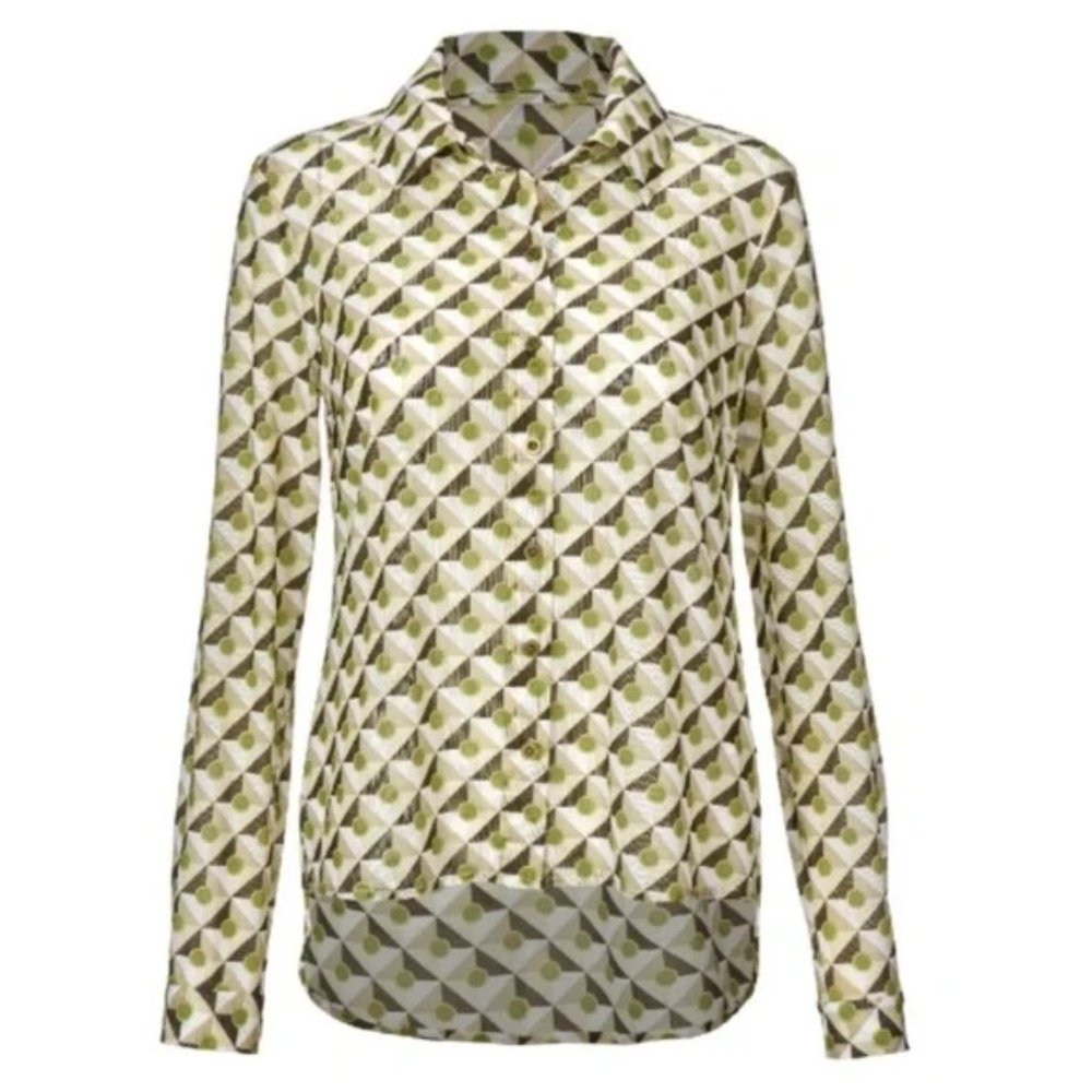 Cabi Mosaic Mesh Top Style #4336